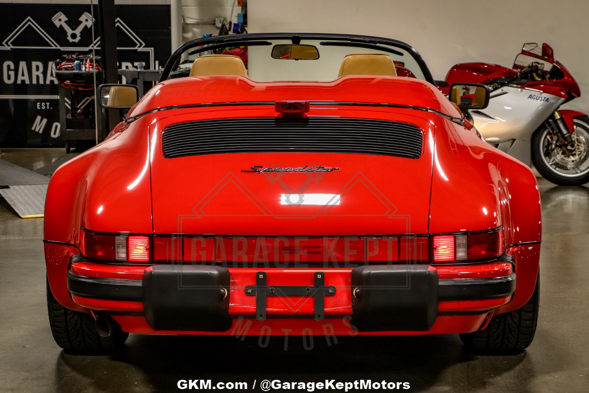 Porsche-911-1989-Red-Tan-41