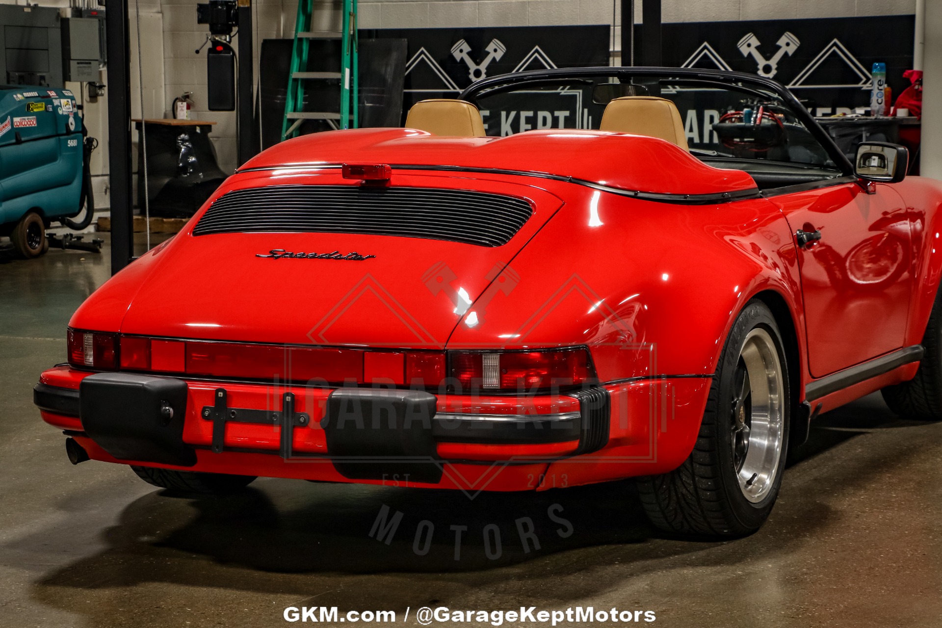 Porsche-911-1989-Red-Tan-42