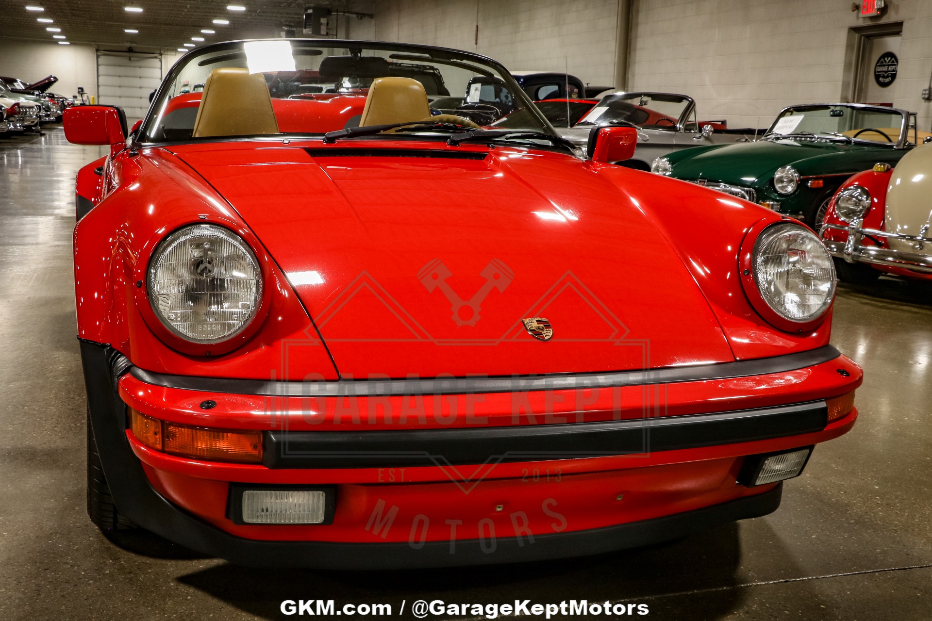 Porsche-911-1989-Red-Tan-48