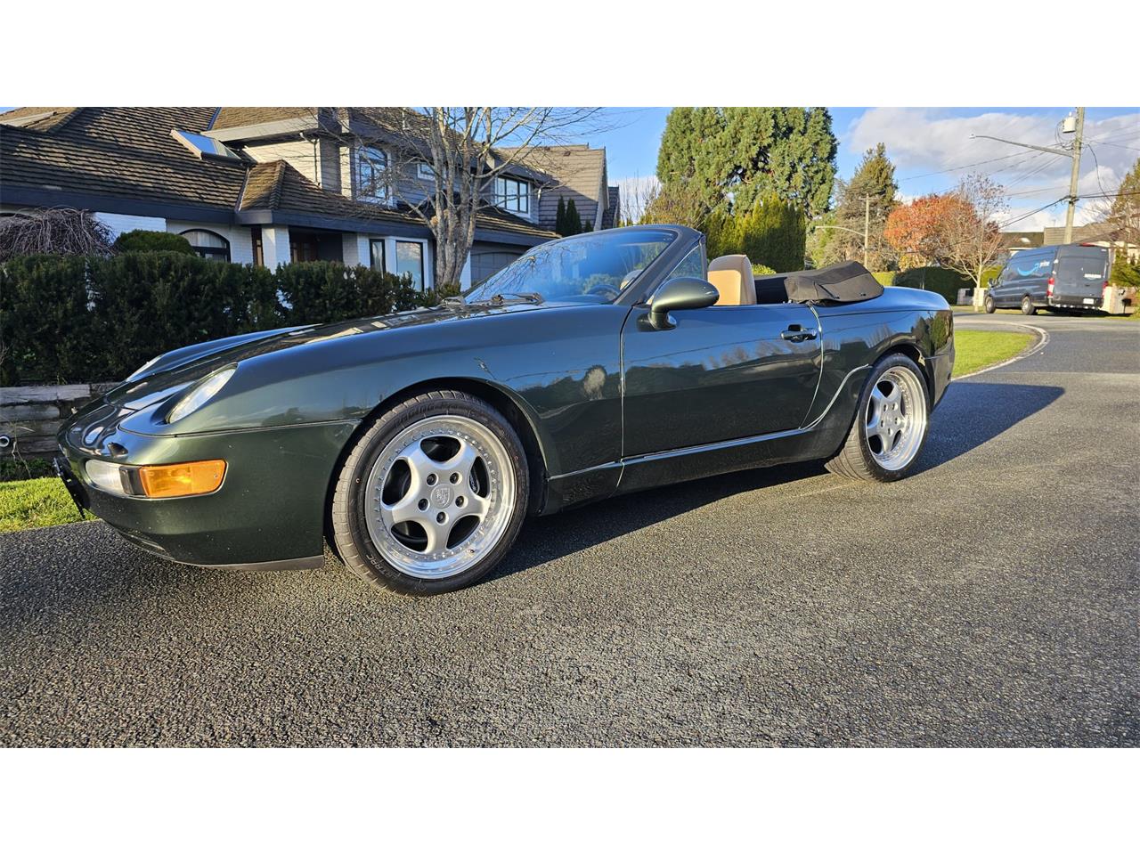 Porsche-968-1992-Dark-Green-Beige-1
