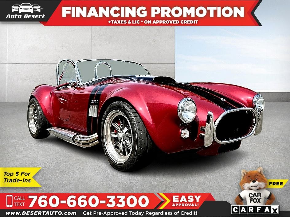 Shelby Cobra Replica 1965 Convertible