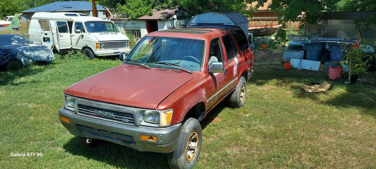 Toyota-4runner-1990-red