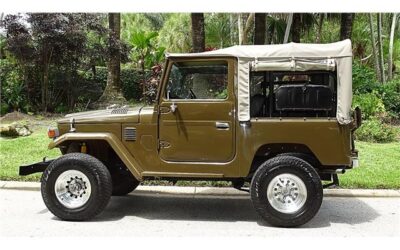 Toyota FJ Cruiser 1978 SOFT TOP CONVERTIBLE