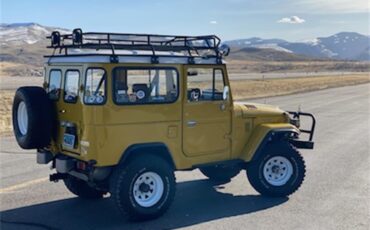Toyota-Land-cruiser-fj40-1982-Orginal-yellow-Brown-2