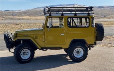 Toyota-Land-cruiser-fj40-1982-Orginal-yellow-Brown