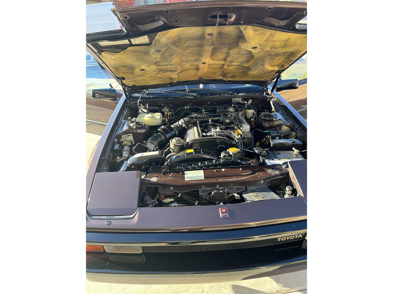 Toyota-Supra-1985-Maroon-Metallic-Maroon-6