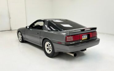 Toyota-Supra-1990-Granite-Gray-Saddle-1