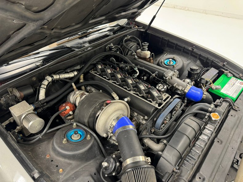 Toyota-Supra-1990-Granite-Gray-Saddle-13