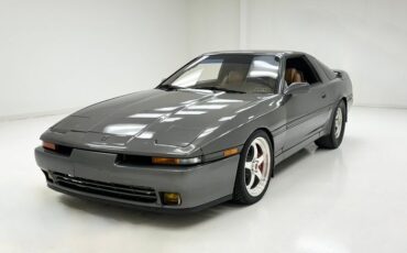 Toyota-Supra-1990-Granite-Gray-Saddle-40