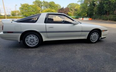 Toyota-Supra-1990-Pearl-White-Maroon-Leather-1