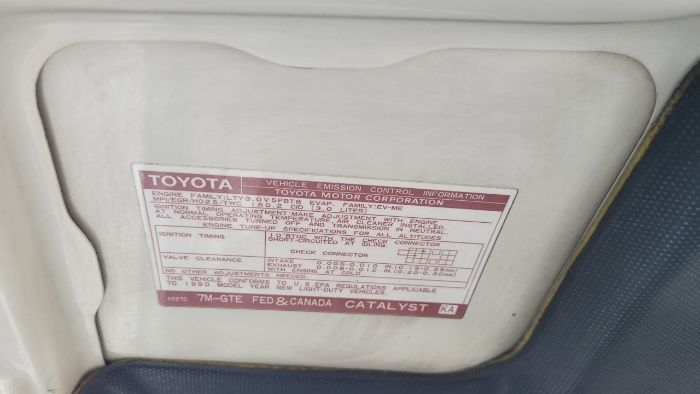 Toyota-Supra-1990-Pearl-White-Maroon-Leather-17