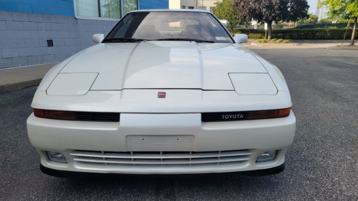 Toyota-Supra-1990-Pearl-White-Maroon-Leather-18