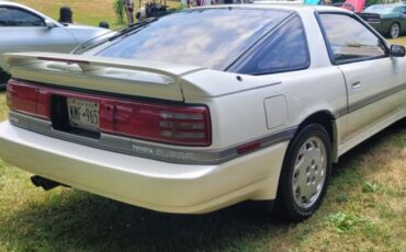 Toyota-Supra-1990-Pearl-White-Maroon-Leather-2