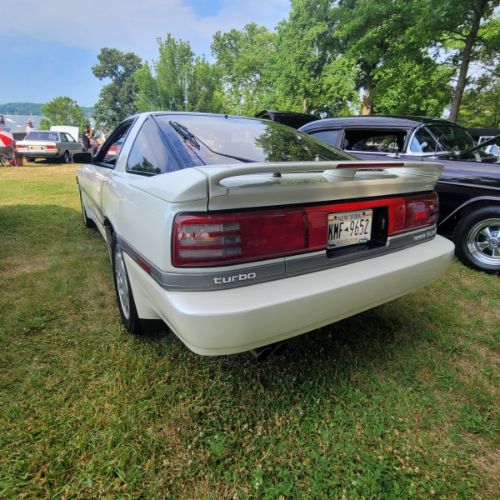 Toyota-Supra-1990-Pearl-White-Maroon-Leather-24