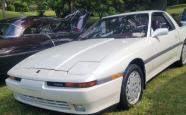 Toyota-Supra-1990-Pearl-White-Maroon-Leather-4
