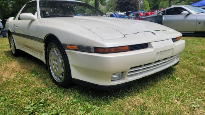 Toyota-Supra-1990-Pearl-White-Maroon-Leather-9