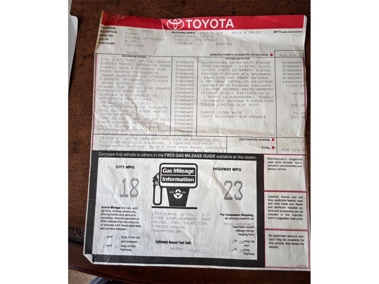 Toyota-Supra-1993-Black-Tan-38