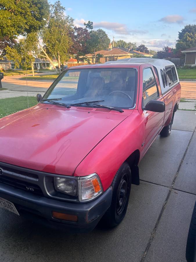Toyota-truck-regular-cab-1992-red-5
