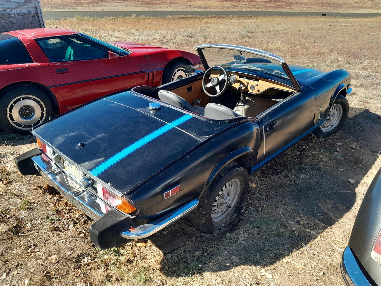 Triumph-Spitfire-1977-Black-Ray-with-wood-14