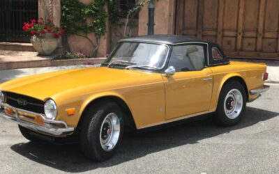 Triumph TR-6 1972 Convertible