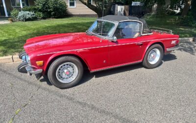 Triumph TR-6 1975 Convertible