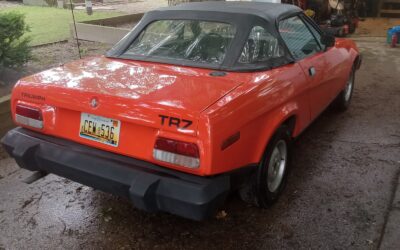 Triumph TR7 1980 Convertible