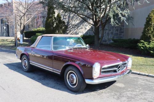 Unknown-230sl-1964-Burgundy-Tan-7