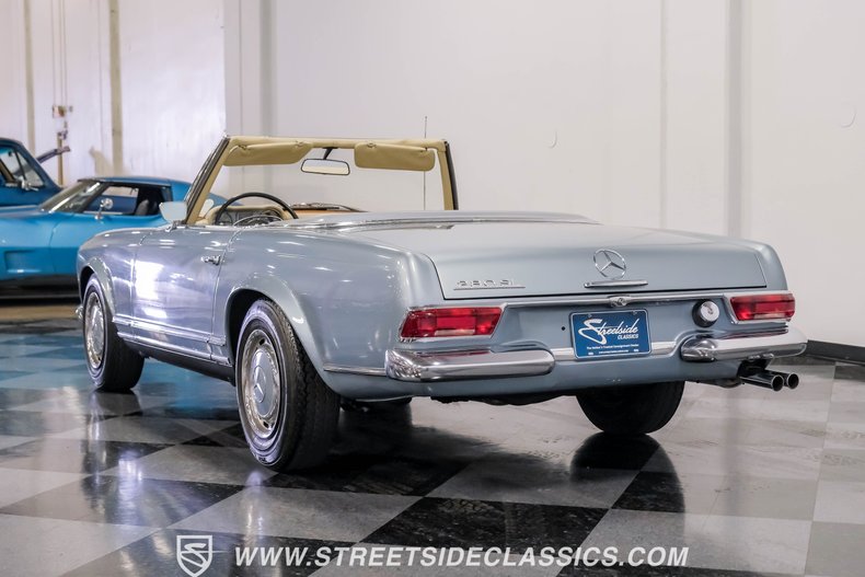 Unknown-280sl-1968-Gray-Blue-Metallic-Beige-7