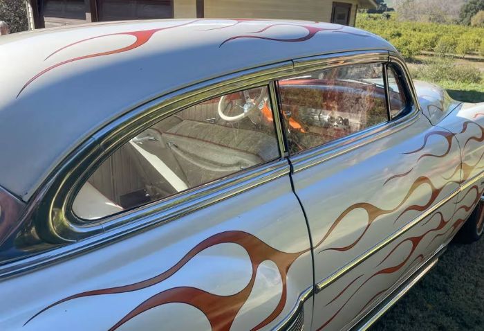 Unknown-Bel-air-1954-Custom-Orange-and-White-6