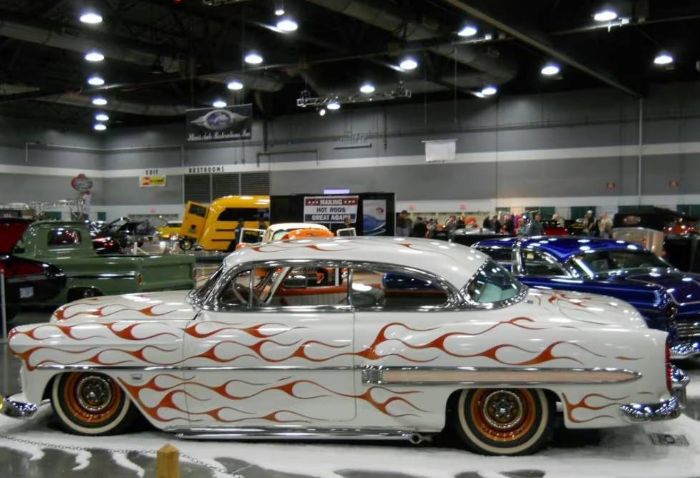 Unknown-Bel-air-1954-Custom-Orange-and-White-9