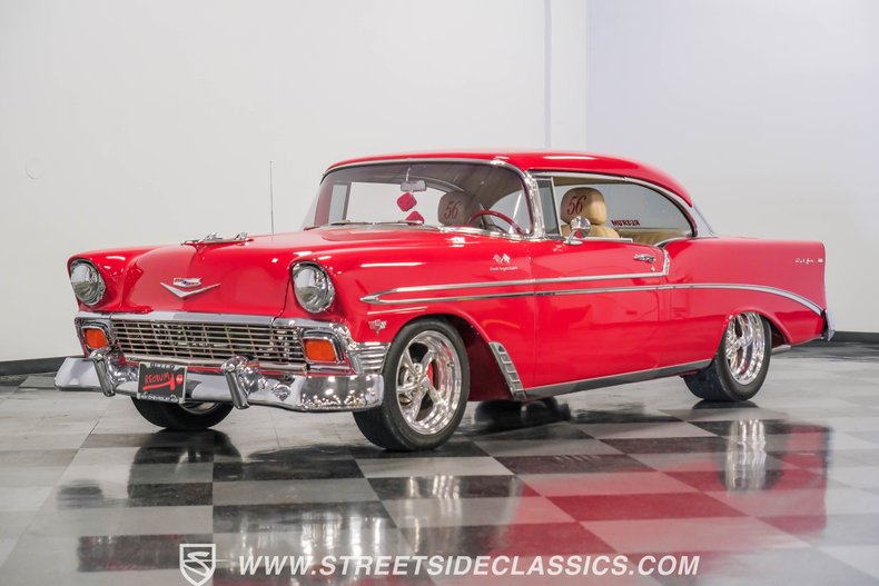 Unknown-Bel-air-1956-Fire-Engine-Red-Tan-9