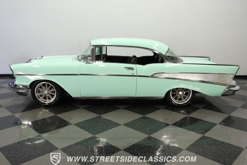 Unknown-Bel-air-1957-Light-Green-Black