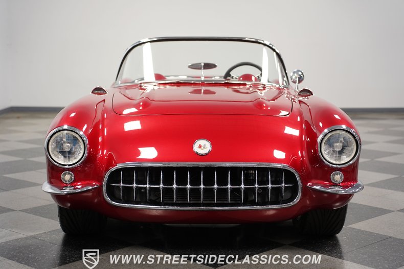 Unknown-Corvette-1957-Metallic-Burgundy-Black-3