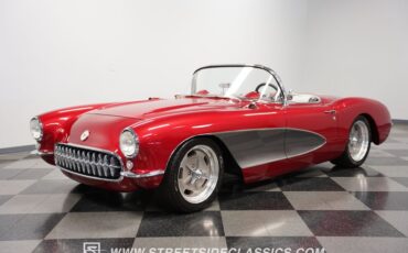 Unknown-Corvette-1957-Metallic-Burgundy-Black