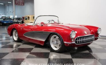 Unknown-Corvette-1957-Metallic-Burgundy-Black-38