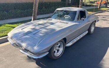Unknown-Corvette-1964-Satin-Silver-black-1