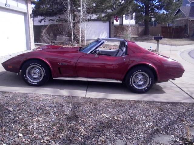 Unknown-Corvette-1974-Medium-Red-Metallic-Silver-Leather-9