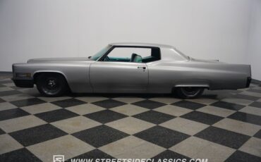Unknown-Coupe-deville-1970-Matte-Gray-Medium-Turquoise-17