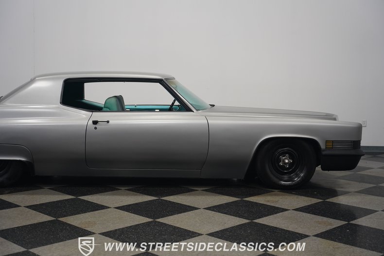 Unknown-Coupe-deville-1970-Matte-Gray-Medium-Turquoise-2