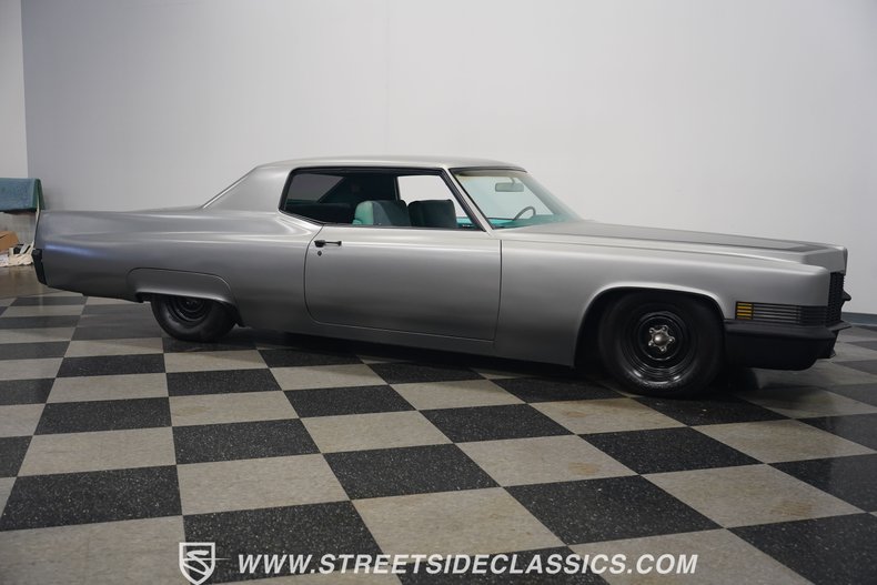 Unknown-Coupe-deville-1970-Matte-Gray-Medium-Turquoise-26