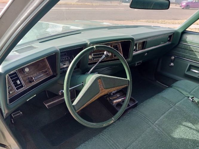 Unknown-Delta-88-1973-GreenWhite-Top-Green-Cloth-10
