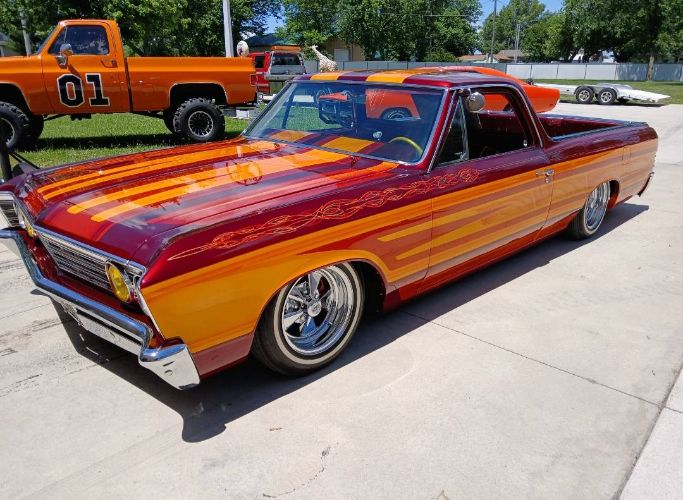 Unknown-El-camino-1967-Custom-Red-11
