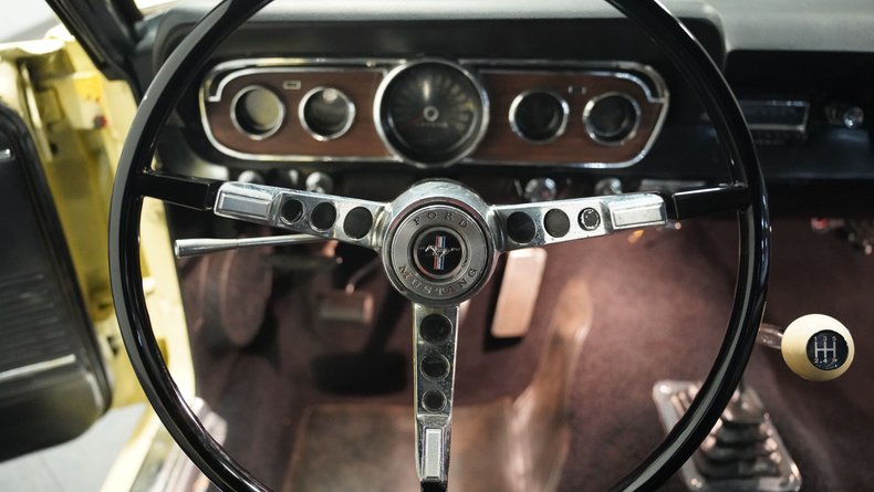 Unknown-Mustang-1966-Spring-Time-Yellow-Black-37