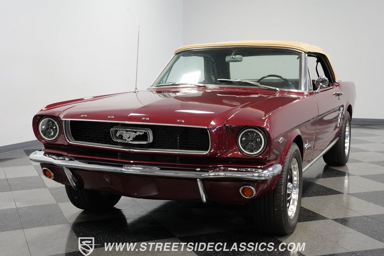 Unknown-Mustang-1966-Vintage-Burgundy-Black-19