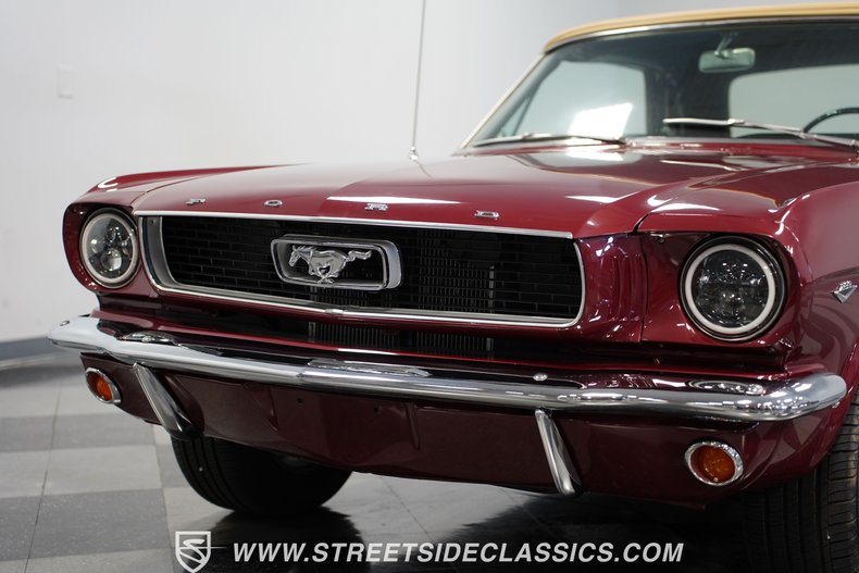 Unknown-Mustang-1966-Vintage-Burgundy-Black-20