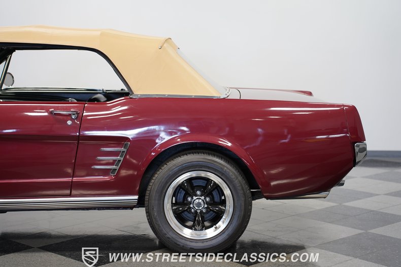 Unknown-Mustang-1966-Vintage-Burgundy-Black-25