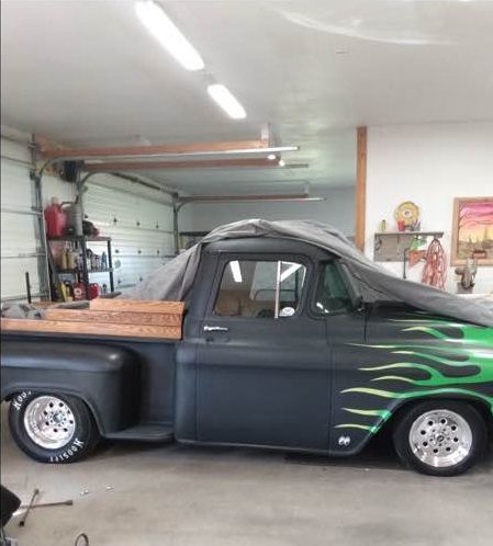 Unknown-Pickup-1957-Flat-BlackGreen-1
