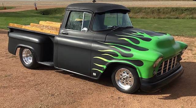 Unknown-Pickup-1957-Flat-BlackGreen-5