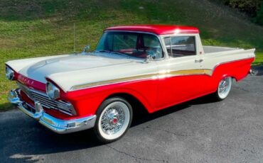Unknown-Ranchero-1957-Red-ampamp-White-Black-And-Red-1