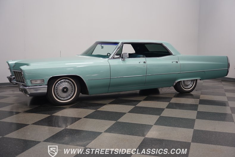 Unknown-Sedan-deville-1968-Silver-Pine-Green-Green-13